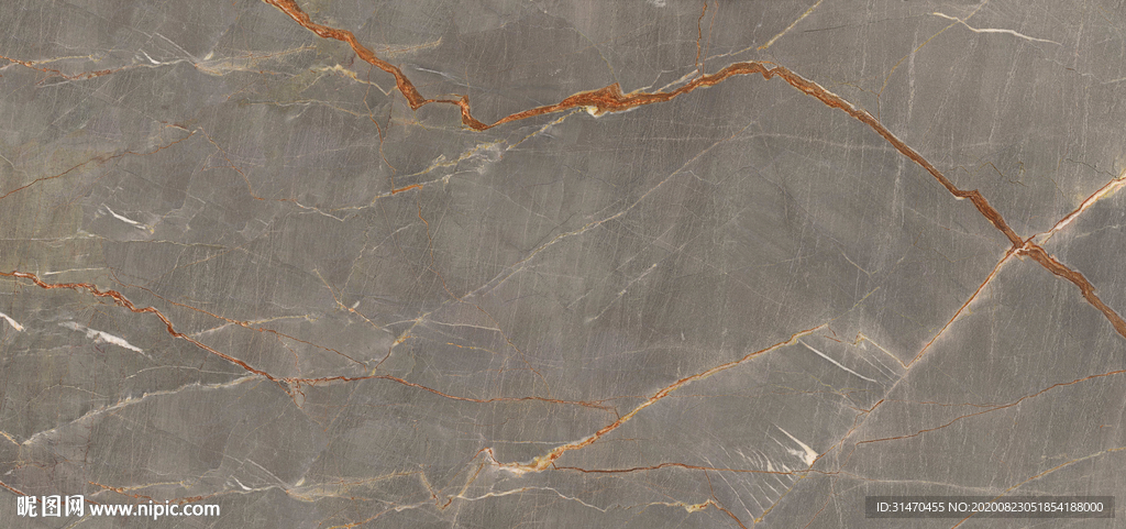 红根棕大理石通道分色