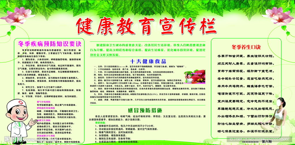 健康教育宣传栏