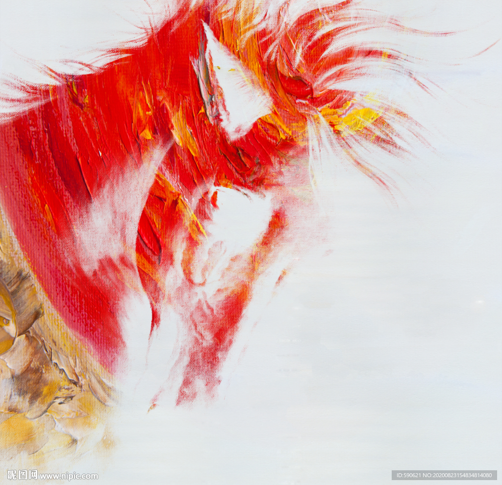 抽象油画