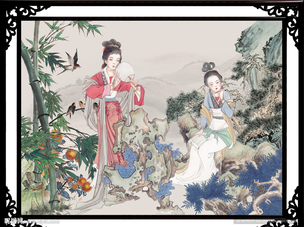 仕女图