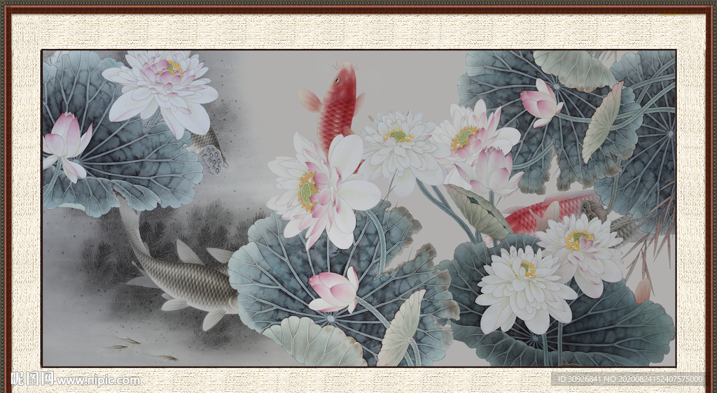 荷花图