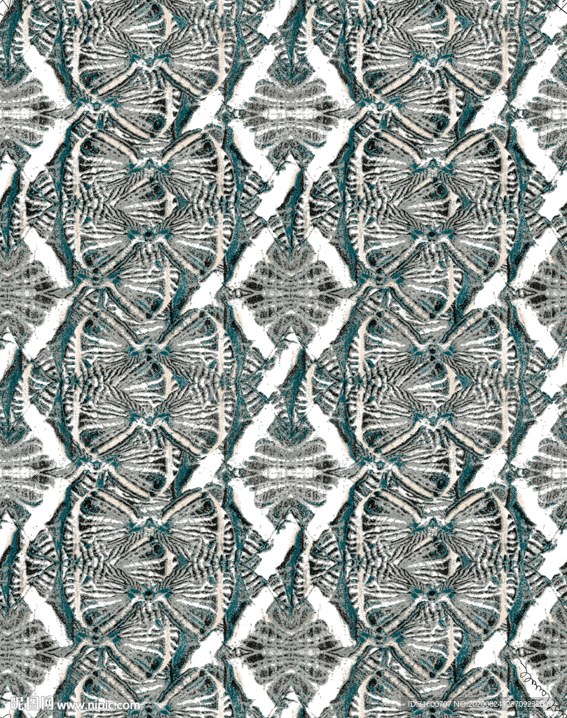 定位抽象泥点花