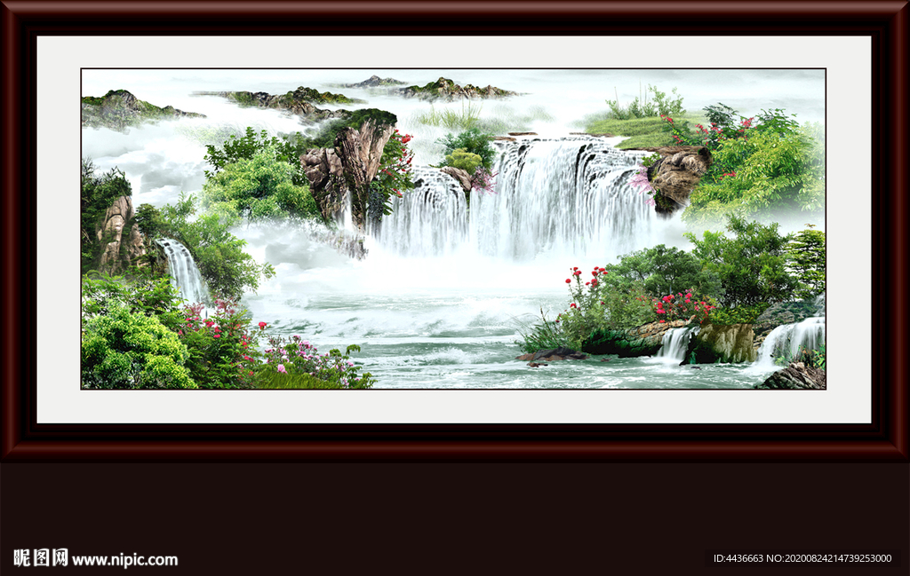 山水画 水墨山水画 意境山水画