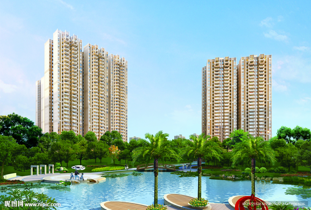 地产园林效果图