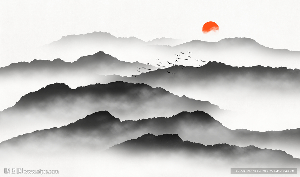 水墨山水