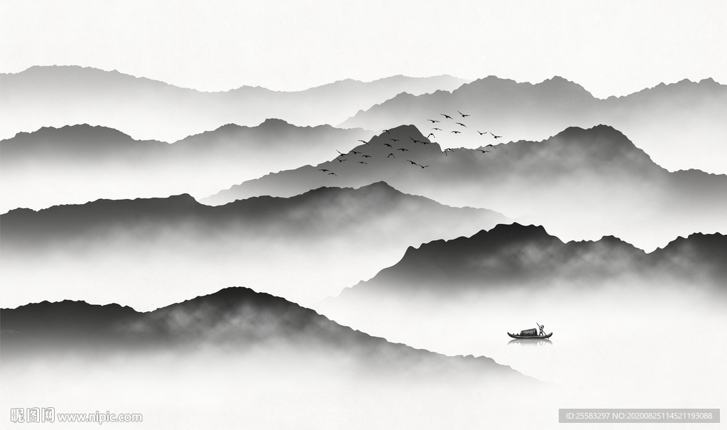 水墨山水