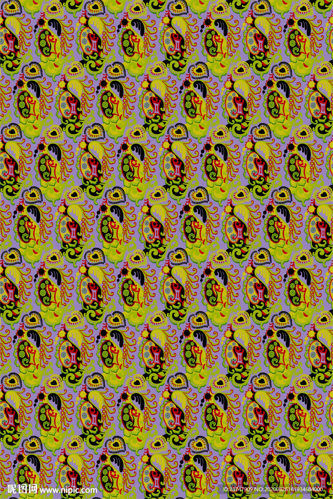 大牌花型 女装花型