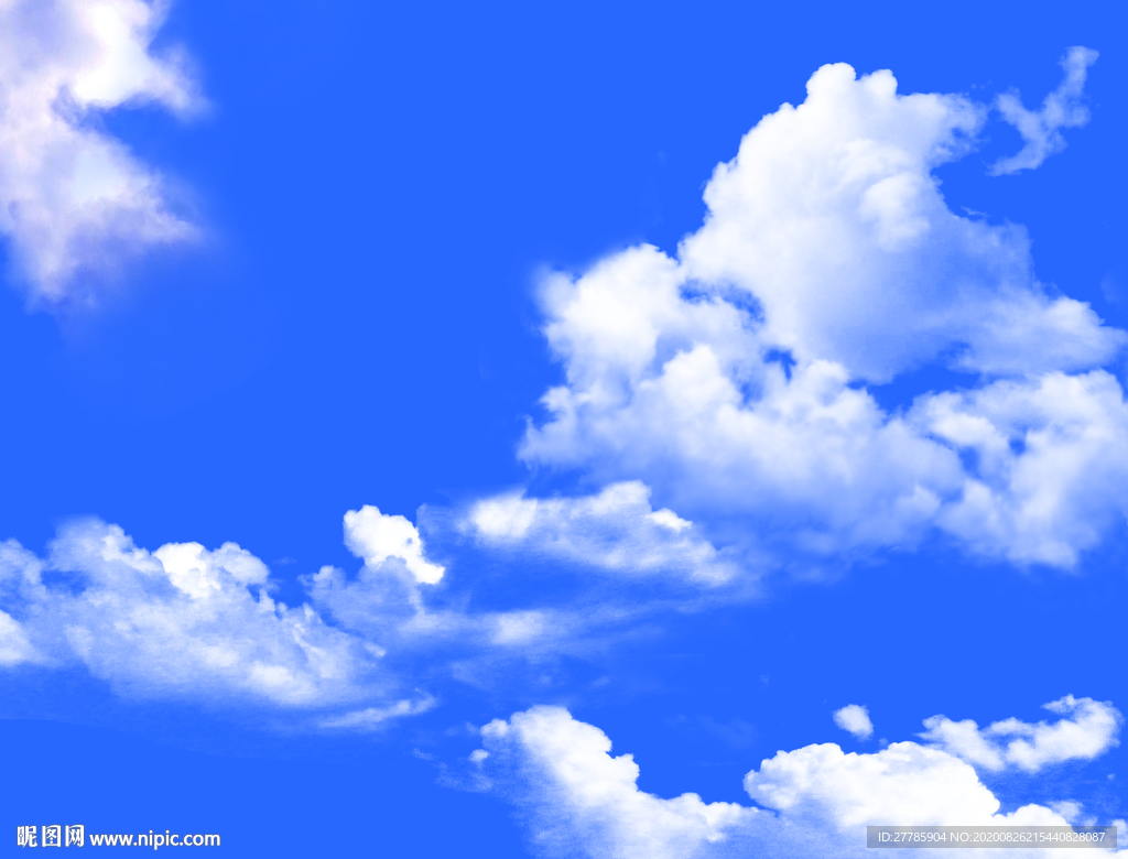 蓝天白云