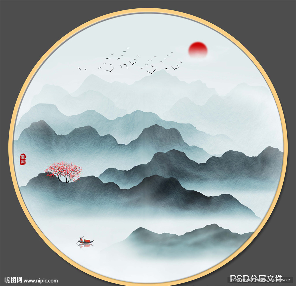 水墨装饰画
