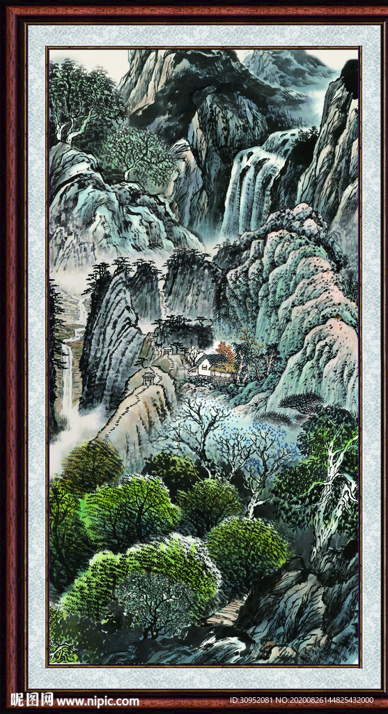 聚宝盆山水