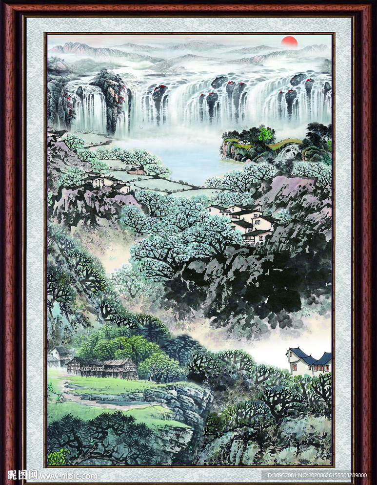 国画山水