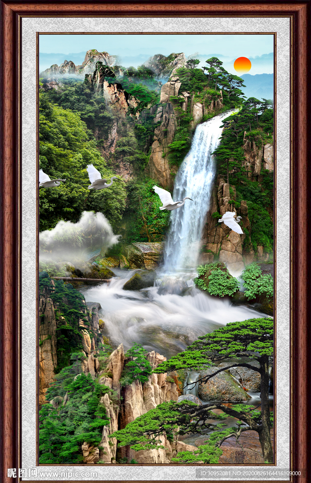 自然风景画