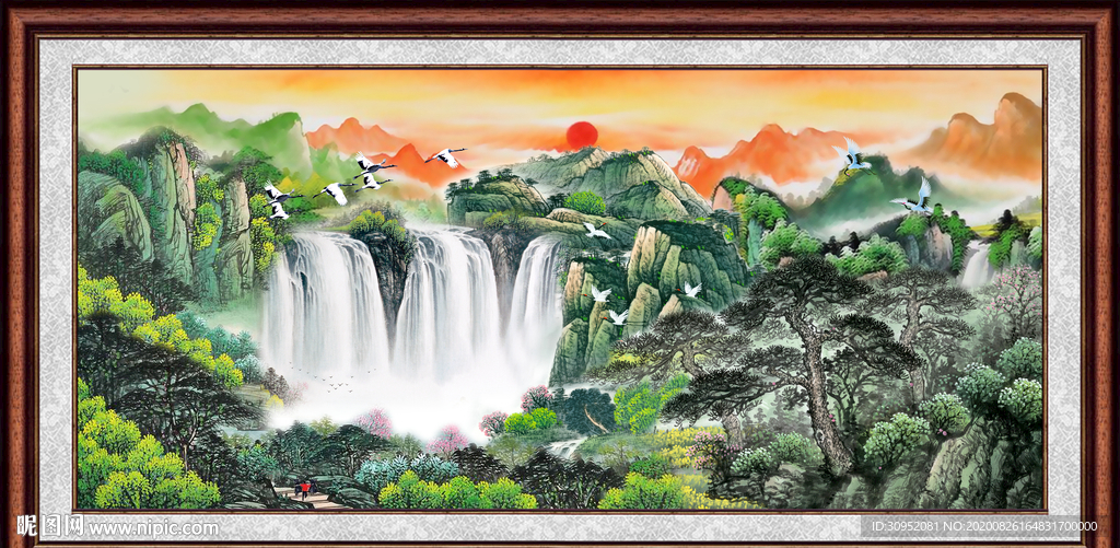 国画山水