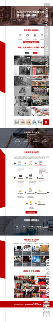 家装网页专题 网页 装修专题