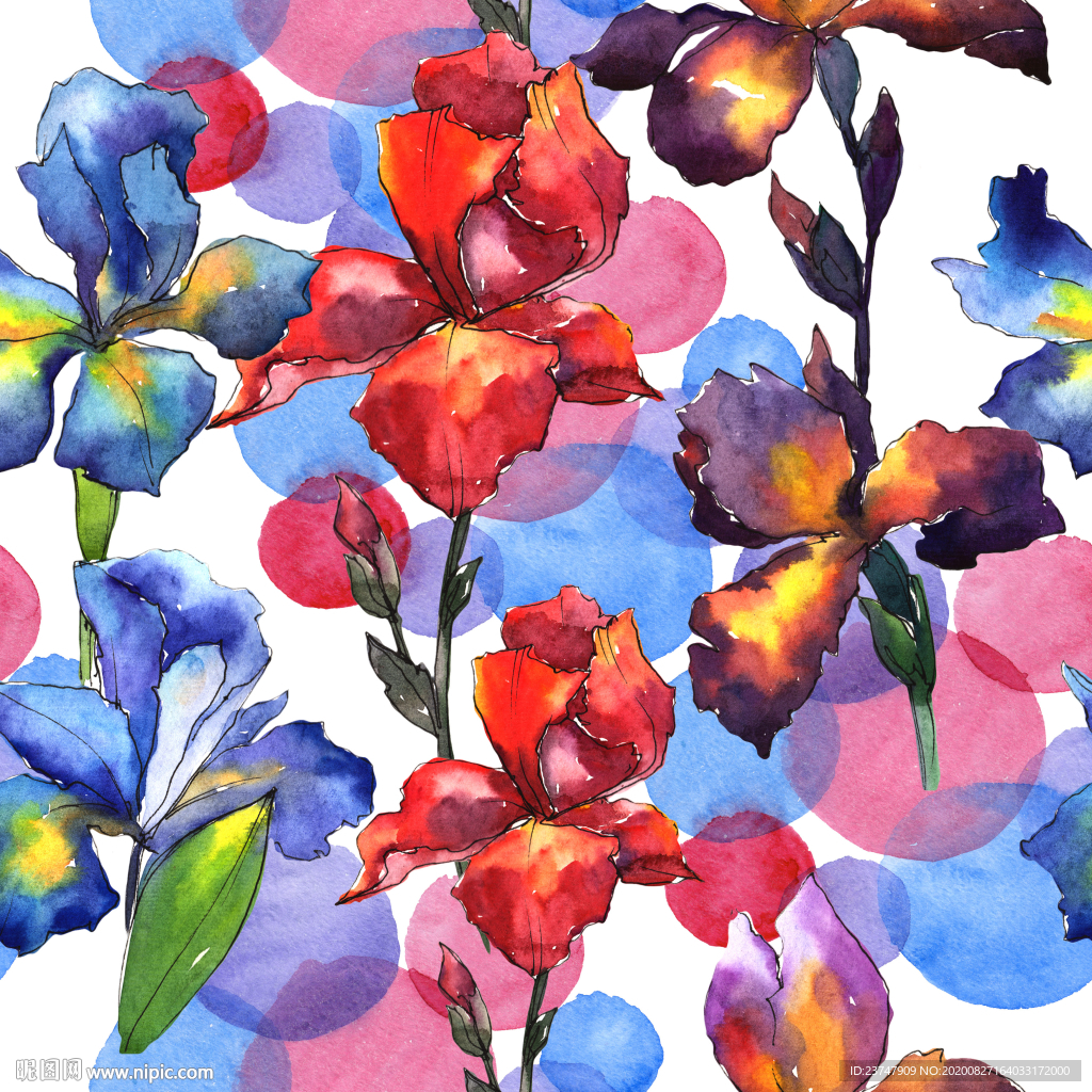 大牌花型 女装花型