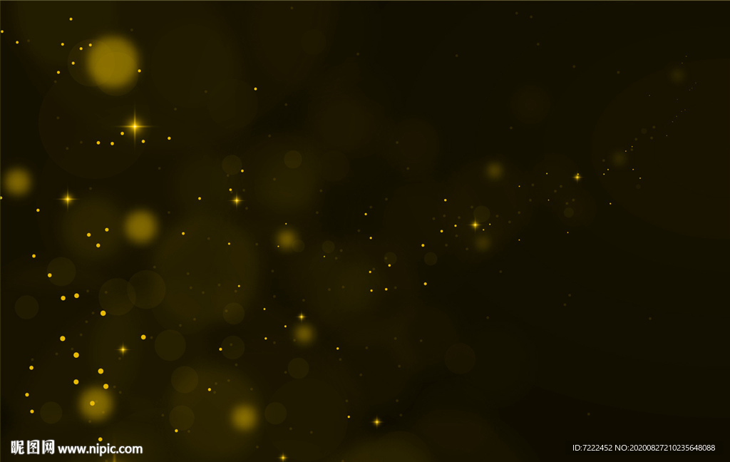 散焦金色颗粒背景