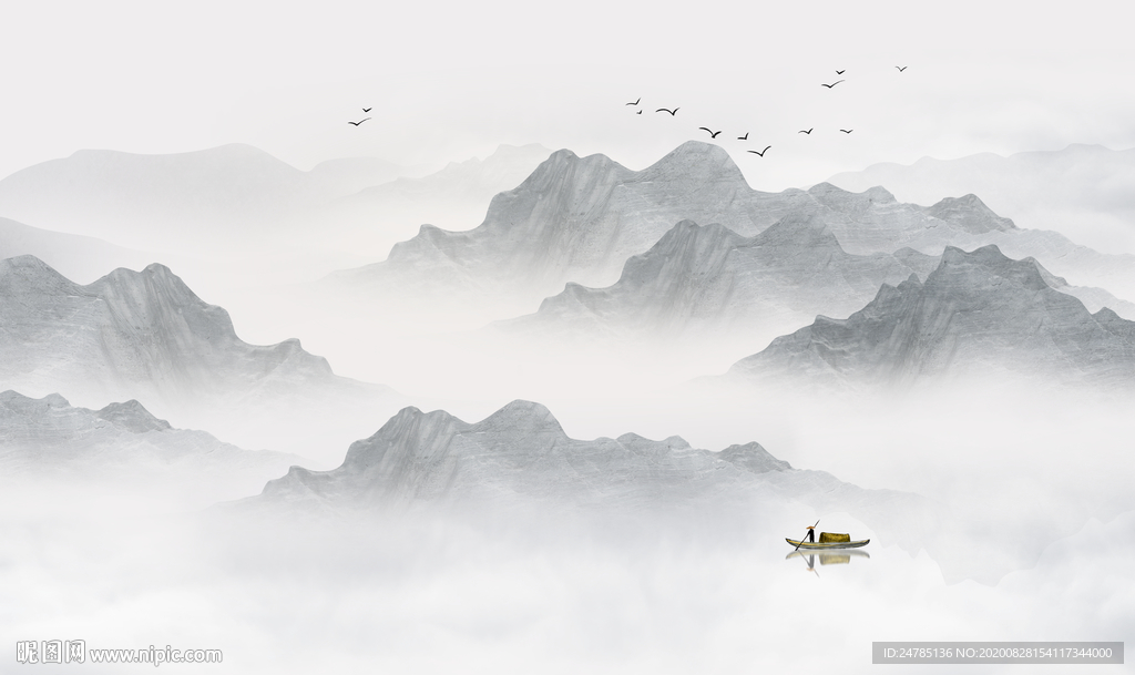 国画山水