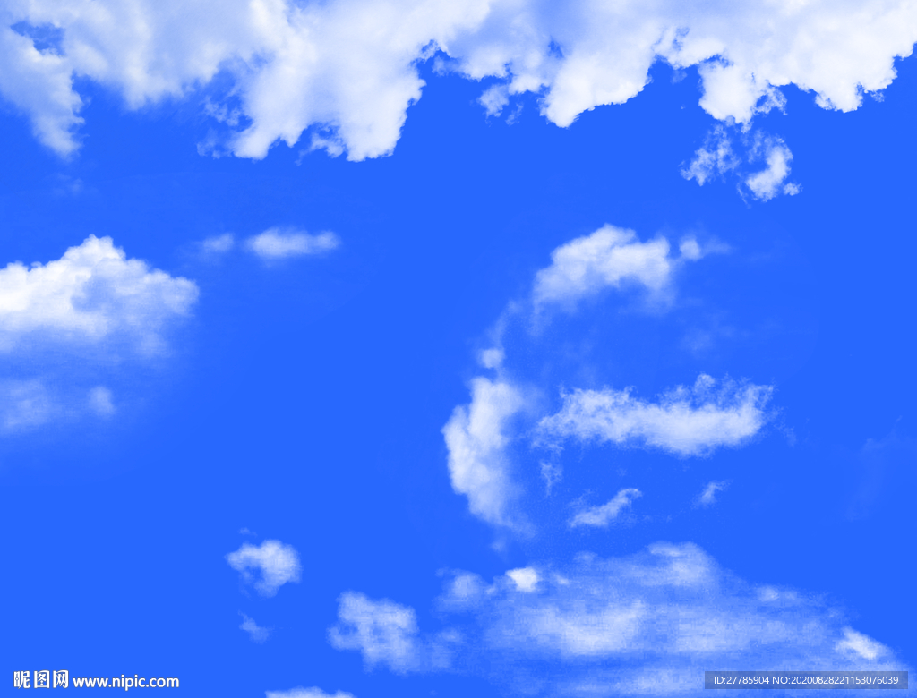 蓝天白云