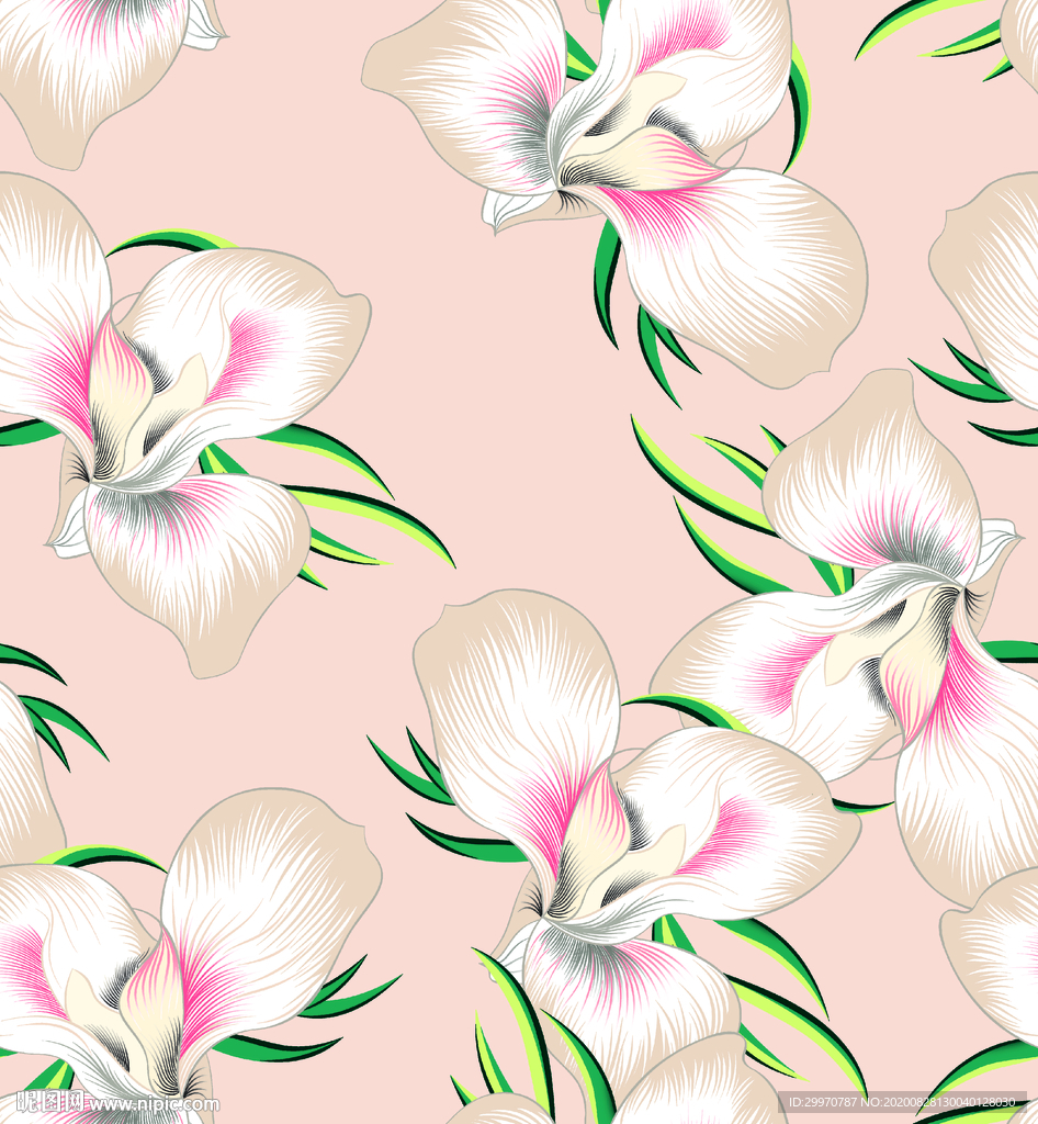手绘花