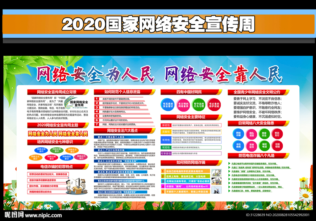 2020国家网络安全周展板