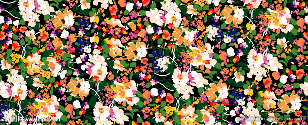 满底植物花朵