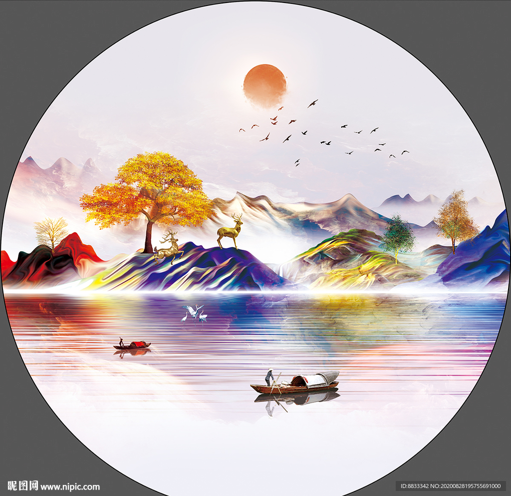 水墨山水