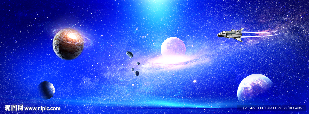 星空直播背景墙