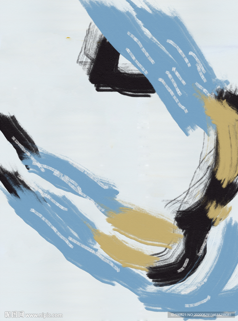 抽象油画