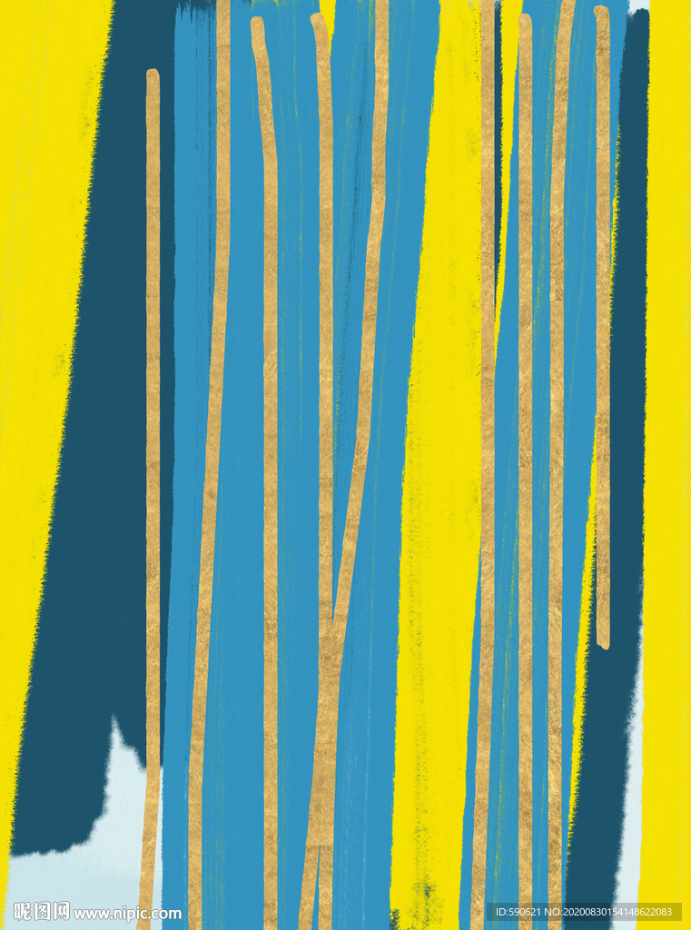 抽象油画