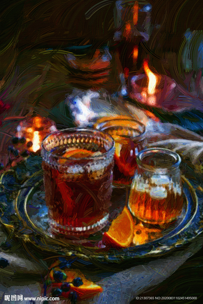 静物油画装饰画