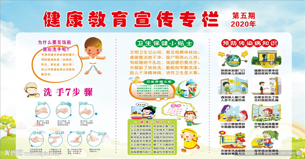 学校健康专栏