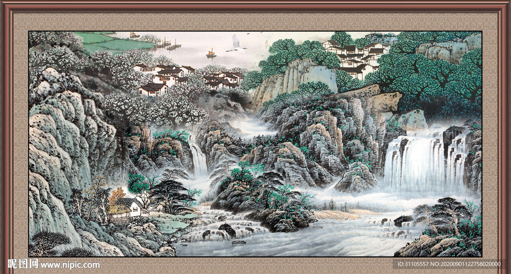 国画山水