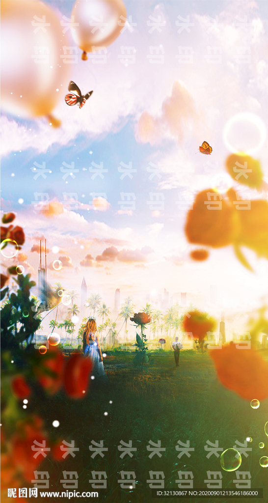情人节海报