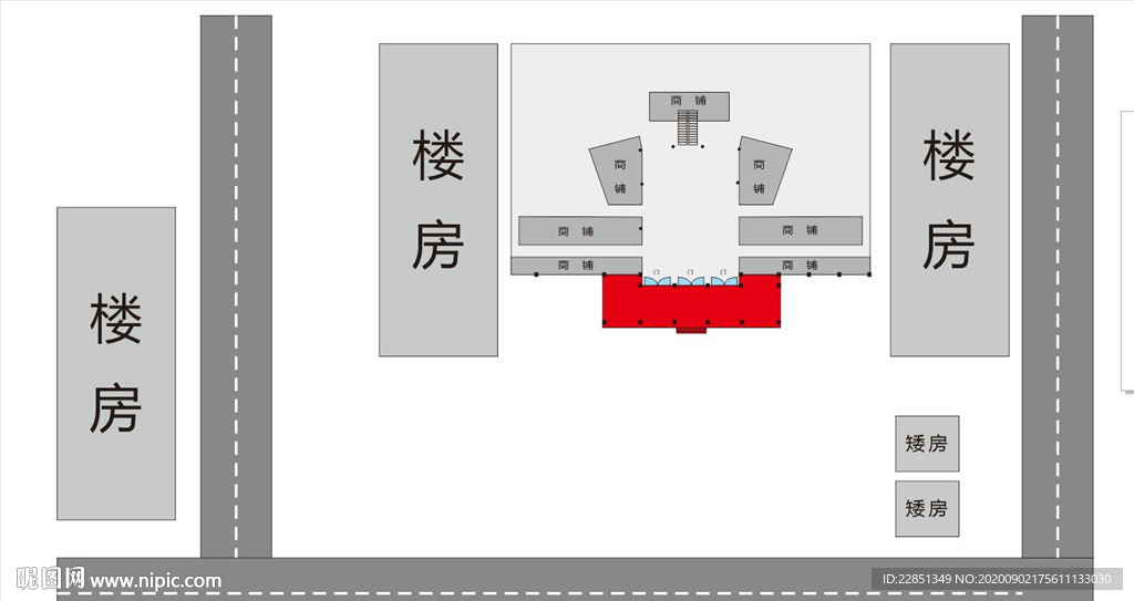 广东可塘珠宝交易市场场地规划