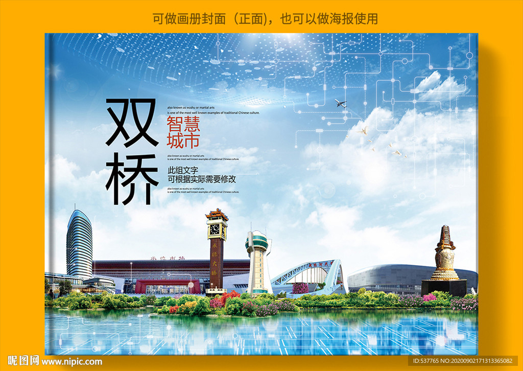 双桥智慧科技创新城市画册封面