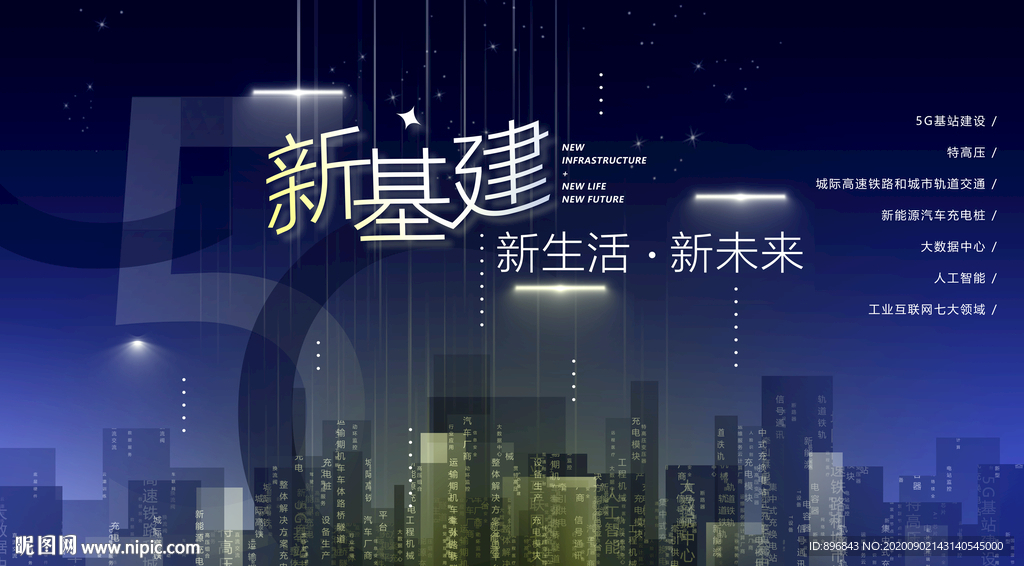 新基建新生活新未来