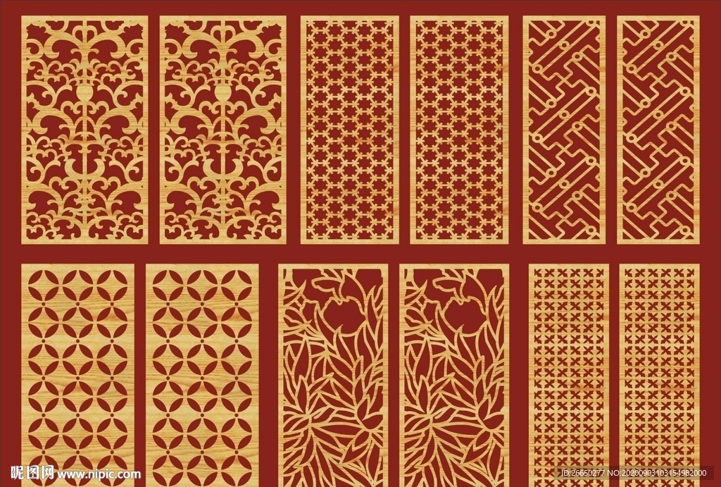 矢量花纹