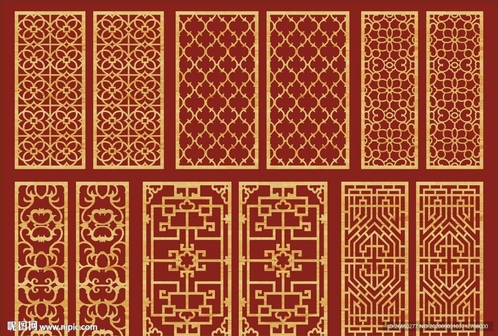 矢量花纹