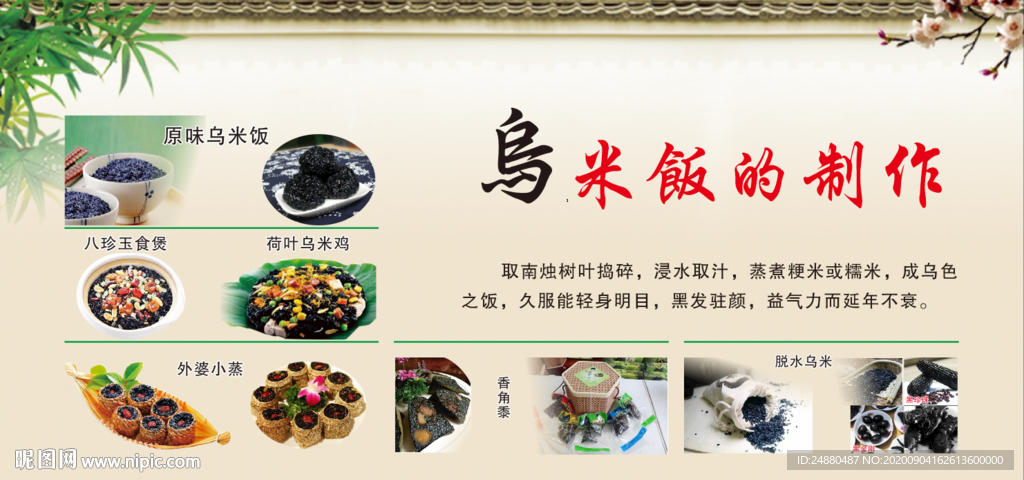 乌米饭的功效与用途