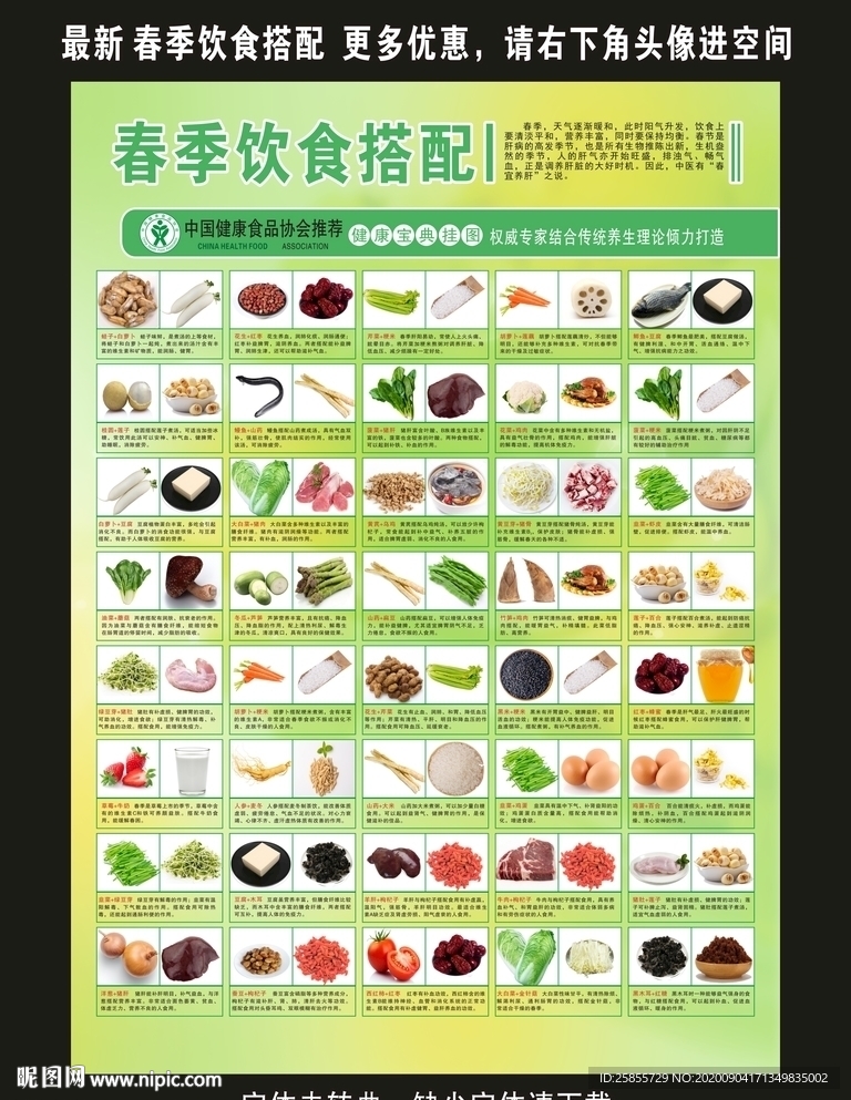 春季饮食搭配