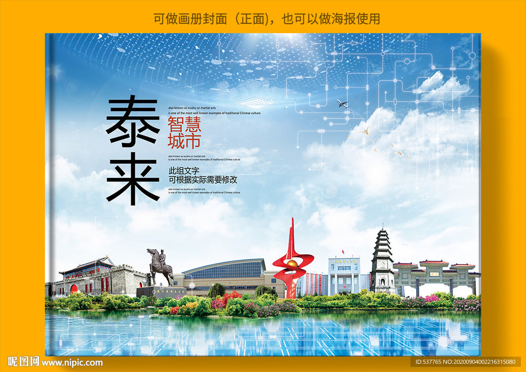 泰来智慧科技创新城市画册封面