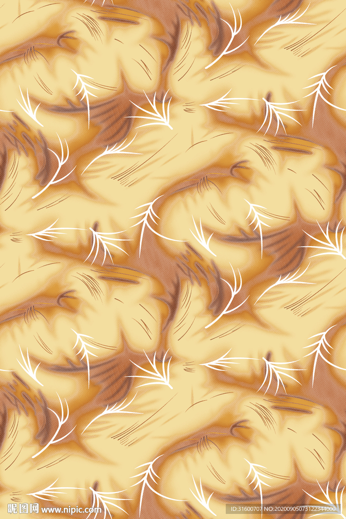 个性数码印花图案