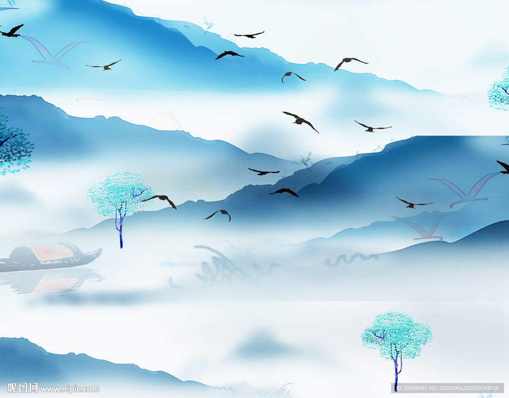 水墨山水