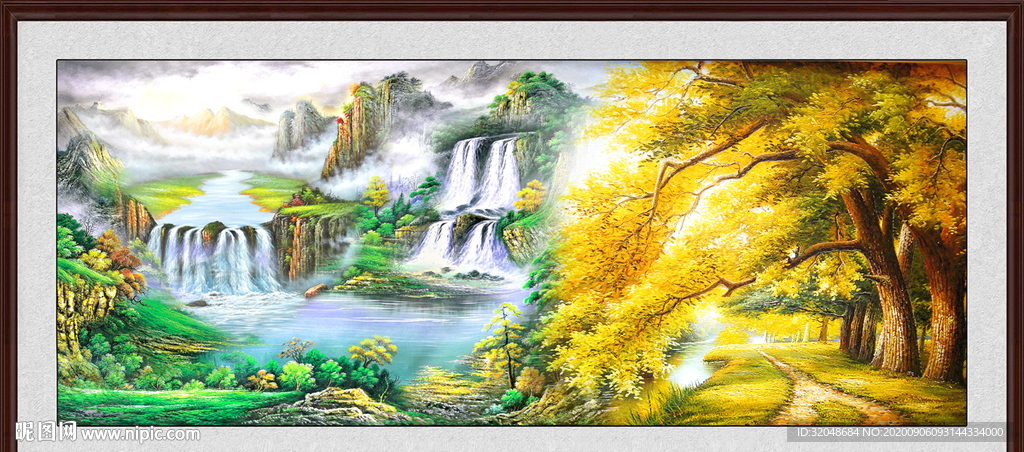 风景油画