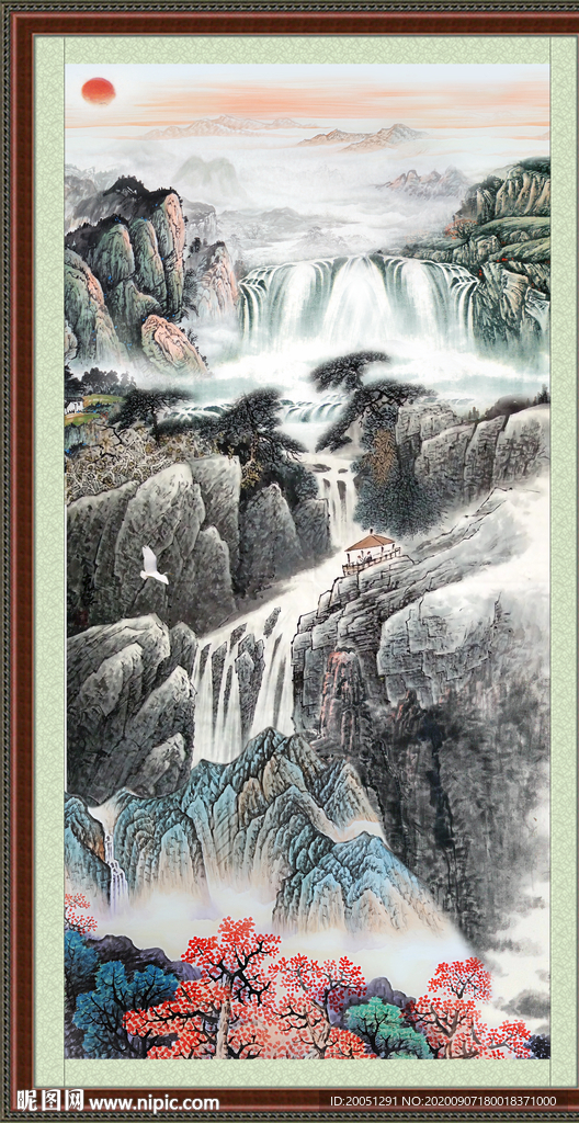 山水风景图