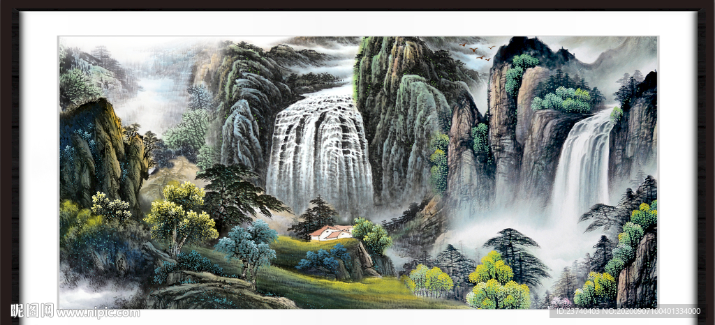 山水装饰画