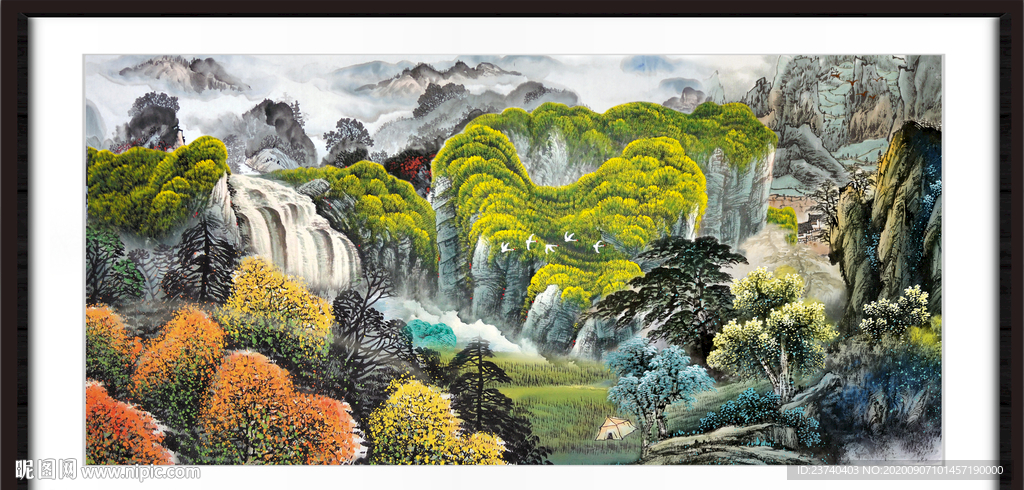 山水装饰画
