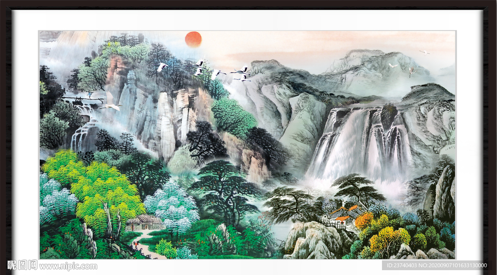 山水装饰画