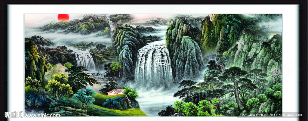 山水装饰画