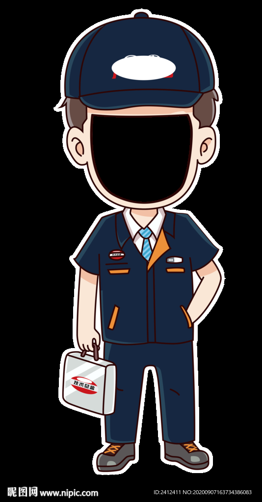 Q版技术总监立牌 广汽丰田立牌